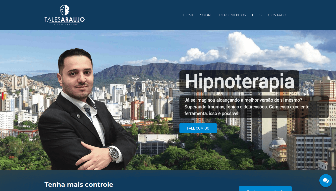 Criação Site WordPress Tales Araújo